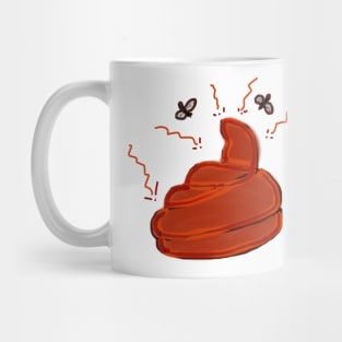 Shit Happens with Fly the flying insect Mug